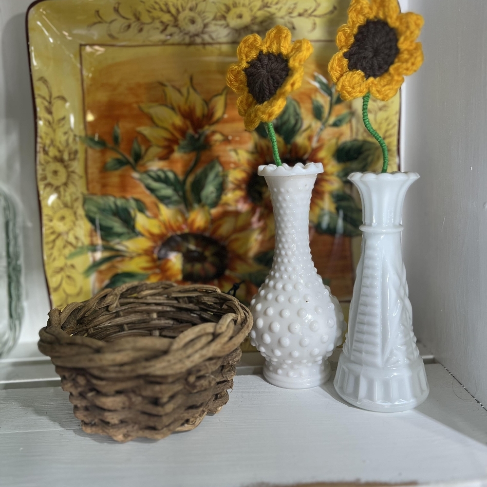 Crochet Sunflowers